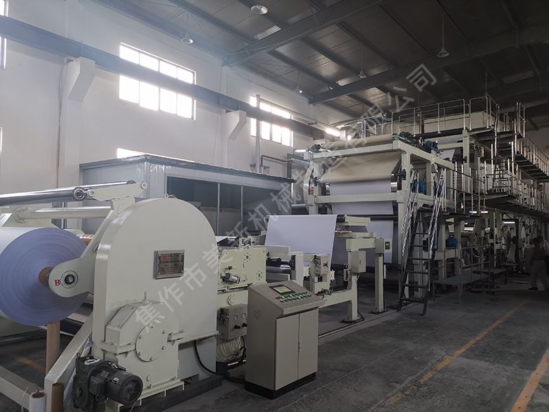 1880新型無(wú)碳復寫(xiě)紙涂布機