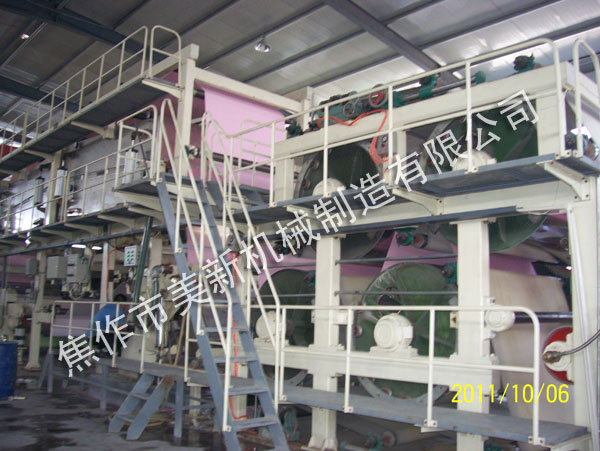 1880型無(wú)碳復寫(xiě)紙雙面涂布機