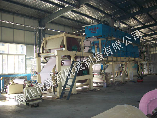 無(wú)碳復寫(xiě)紙雙面涂布機